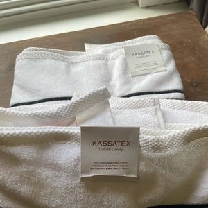 Kassatex Luxury Bath Sheets